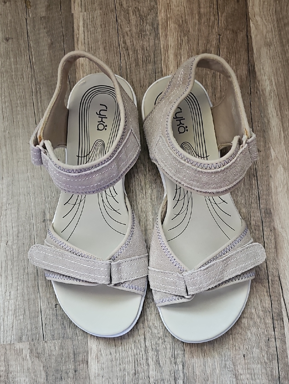 RYKA Tensile Sandals Womens Size 8.5 Open Toe Straps